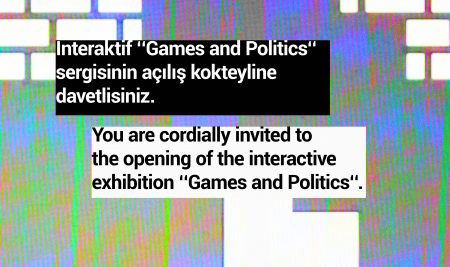 “Games and Politics” exhibition opening @CerModern