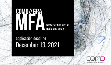 MFA in Media and Design, Spring 2021, New call